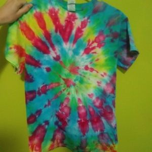 tiedye shirt "Tasty Twist Spiral"